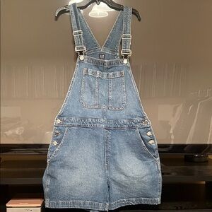 GAP Outlet Denim Short Overalls